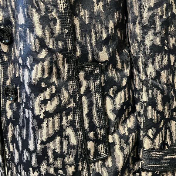 Cache Black and White Patterned Jacket - Picture 4 of 9